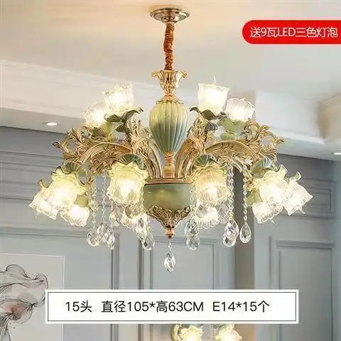 Afralia™ Crystal Chandelier: Modern Nordic Bedroom Living Room Lighting Home Decor