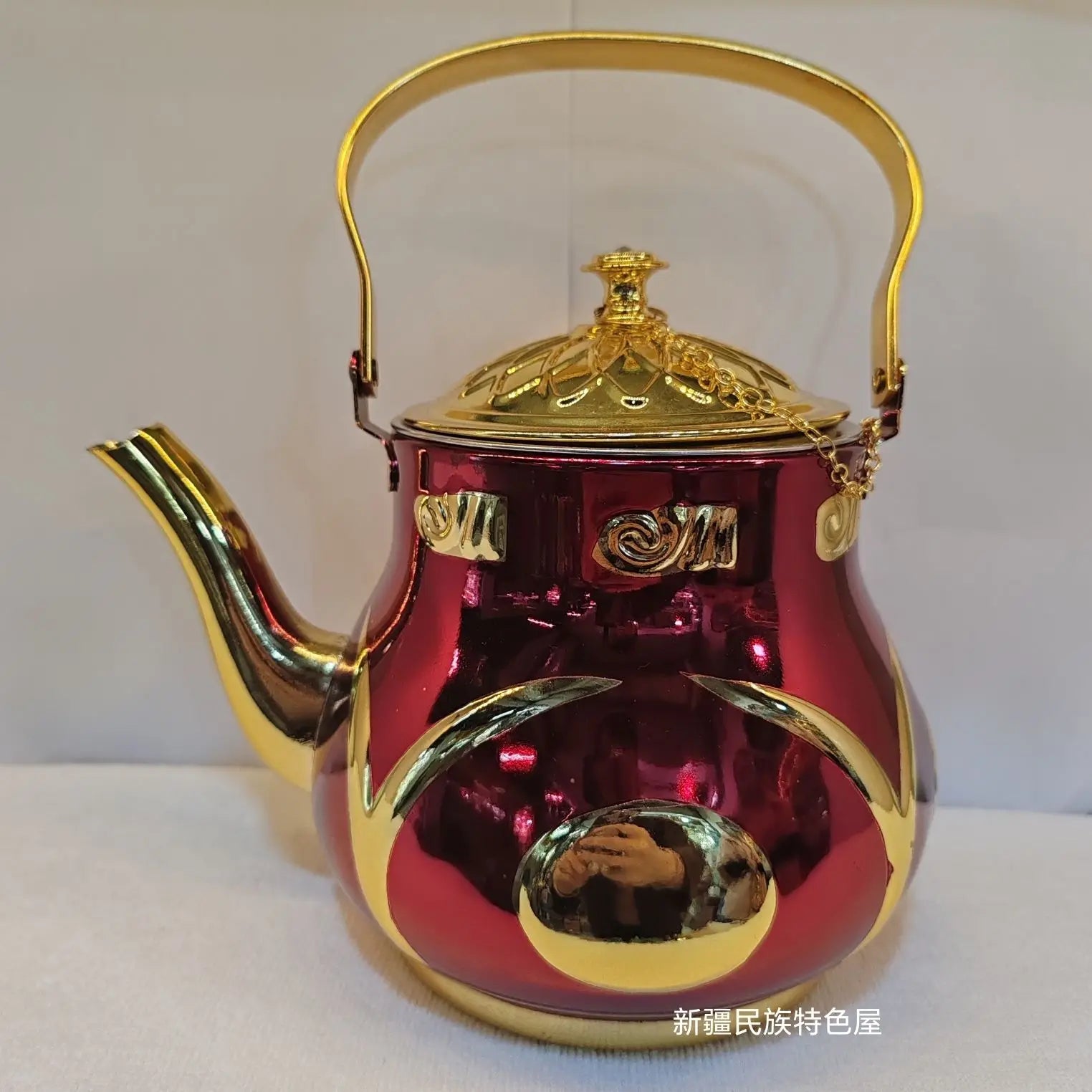 Afralia™ Stainless Steel Chinese Teapot with Built-in Strainer: Ideal for Luxury Dining & Brewing