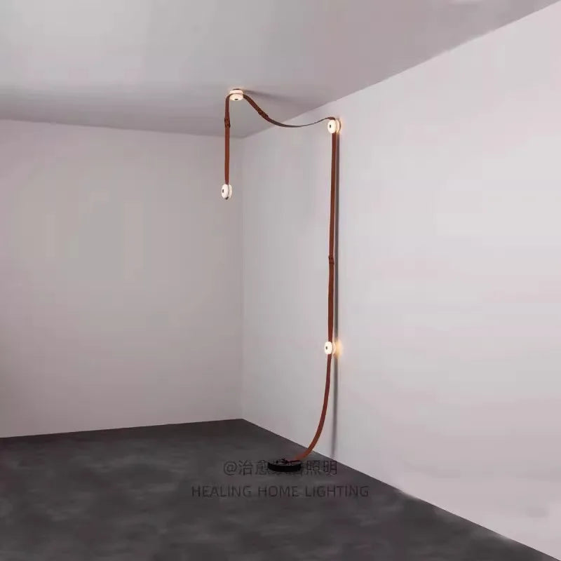 Afralia™ Black Leather Marble Chandeliers | Adjustable Dining Room Lamps | Easy Installation Home Decor