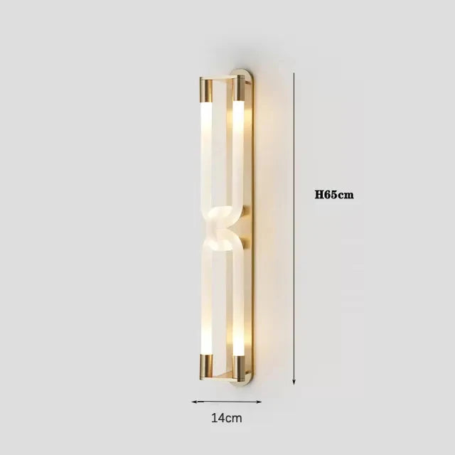 Loopi Wall Lamp: Italian Style Up Down Light, Dining Room & Bedroom Decor, Afralia™ Brand
