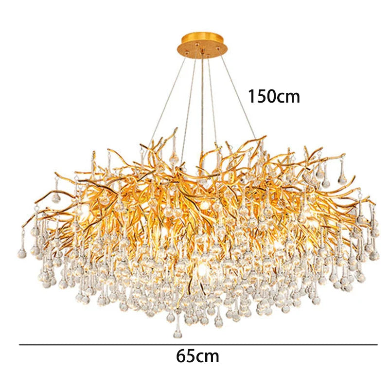Afralia™ LED Pendant Chandeliers Modern Home Decor Indoor Lighting Living Room Dining Room