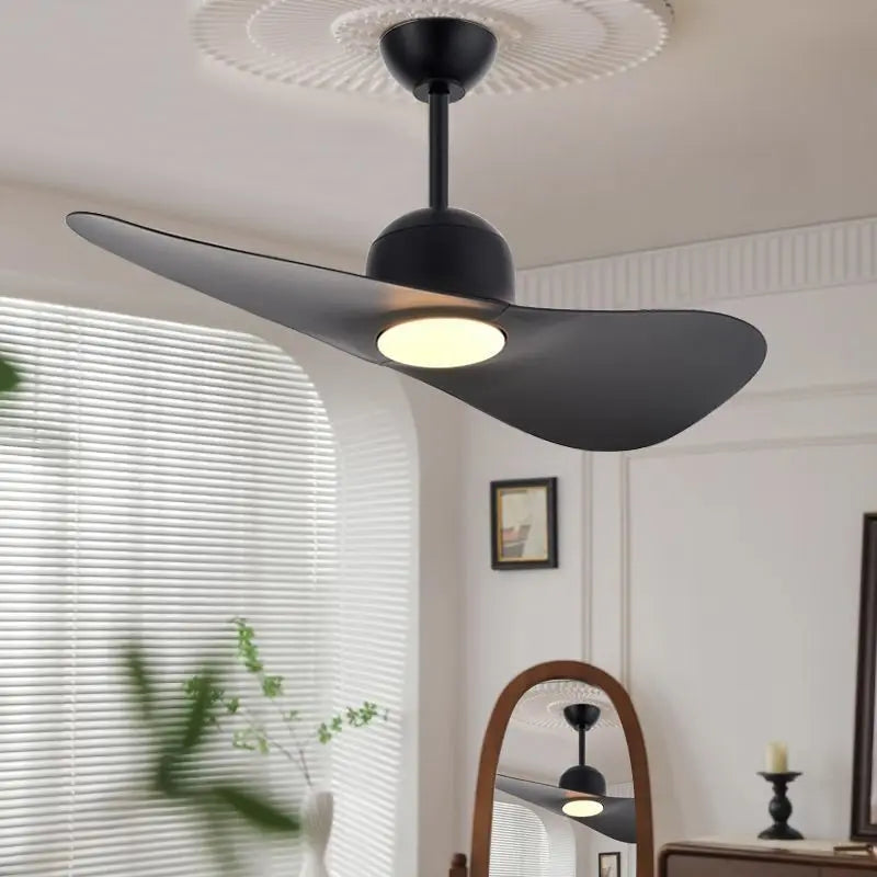 Afralia™ Kids Double Leaf Ceiling Fan Light - Silent Operation with Adjustable Speed