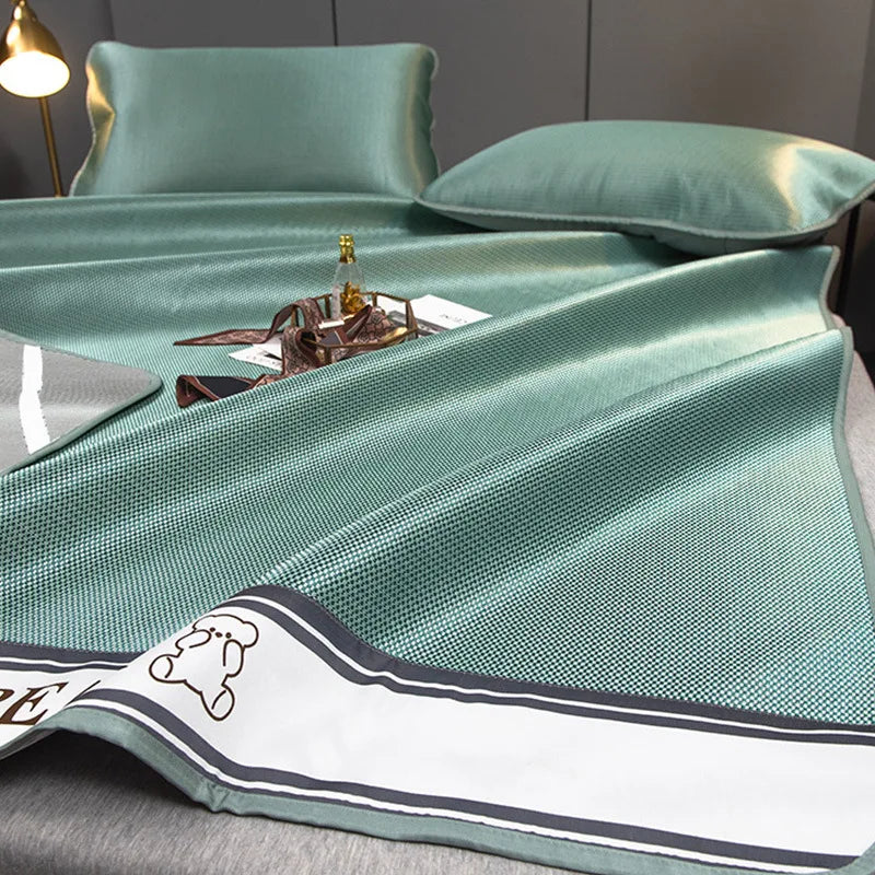 Afralia™ Carbon Light Cooling Mat & Pillowcase Set for Naked Summer Sleep