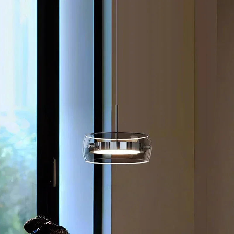 Afralia™ Glass Dining Pendant Light: Modern Minimalist Table Decor for Home Lighting