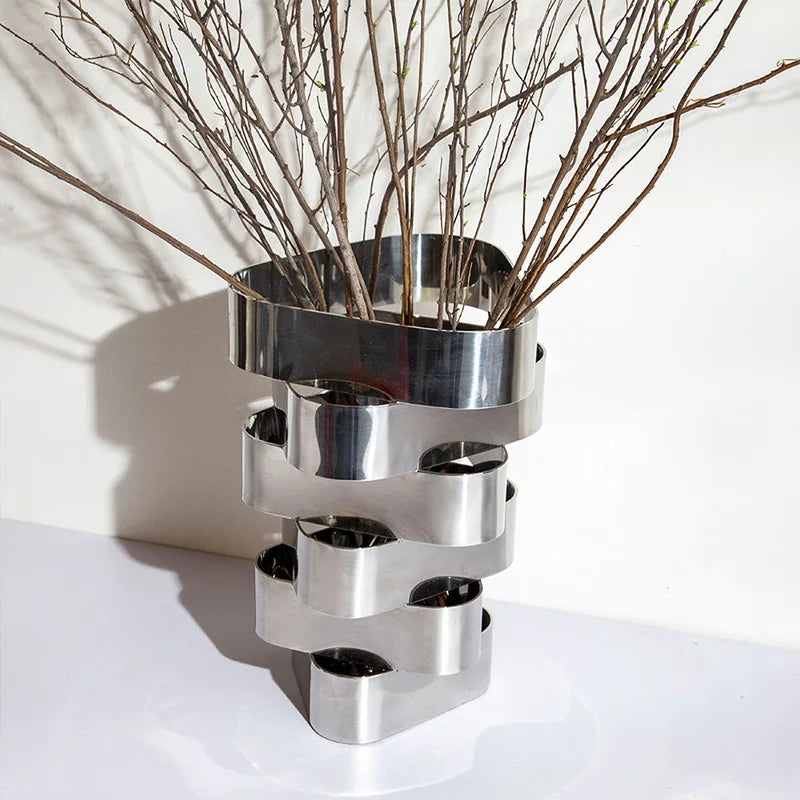 Afralia™ Geometric Vase for Creative Flower Arrangements