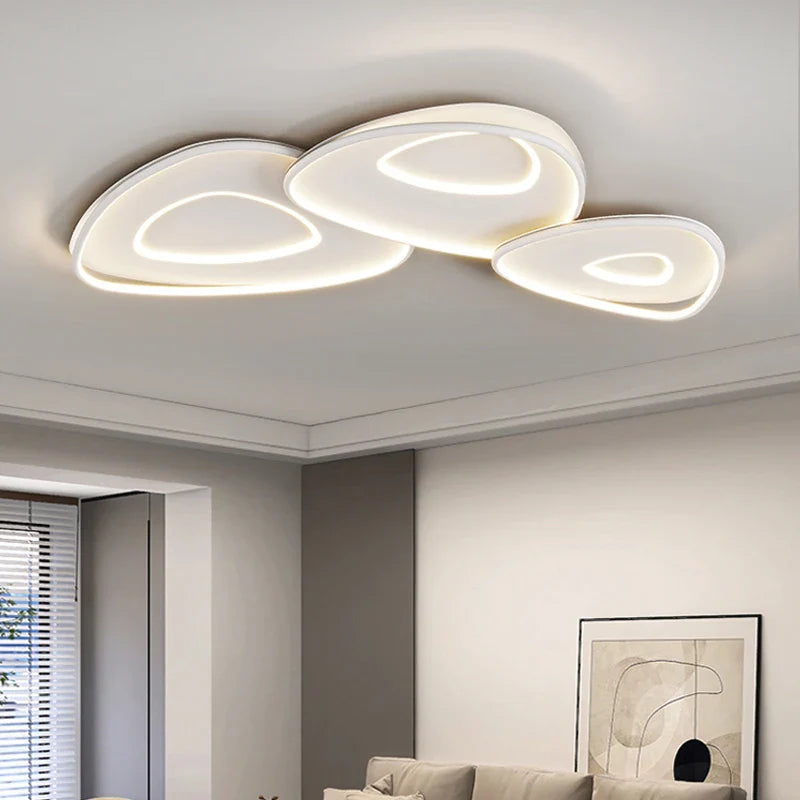 Afralia™ Nordic LED Ceiling Light Kitchen Dining Room Living Room Chandelier
