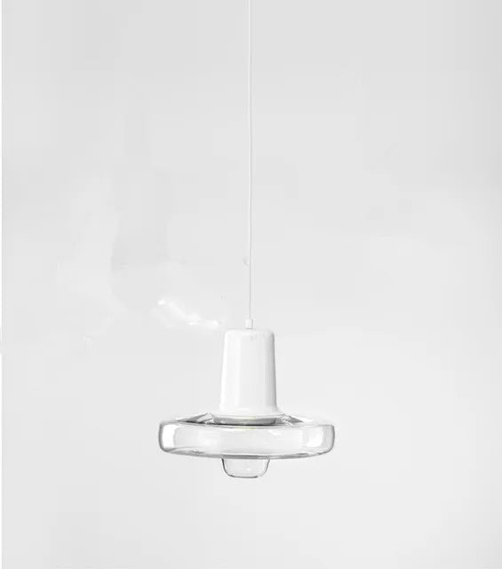 Afralia™ Glass Pendant Light: Nordic Minimalist Design for Restaurant Decor