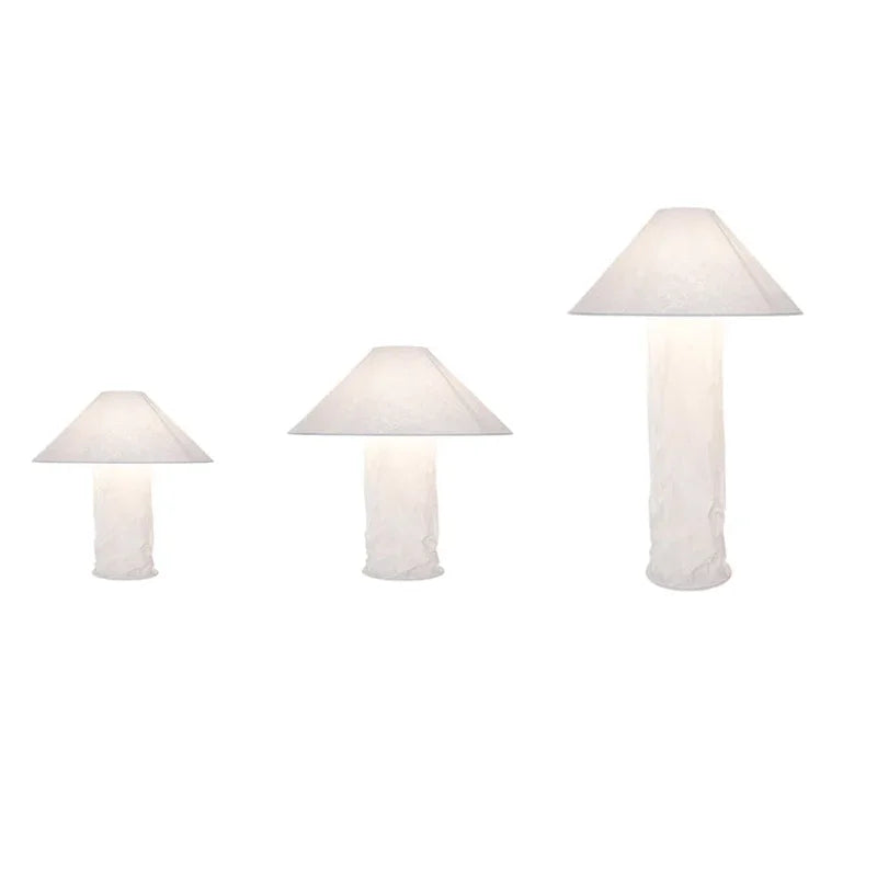 Afralia™ Nordic Wabi Sabi Dupont Paper LED Floor Lamp for Home Decor