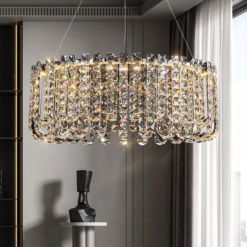 Afralia™ Crystal Chandelier for Elegant European Living Spaces