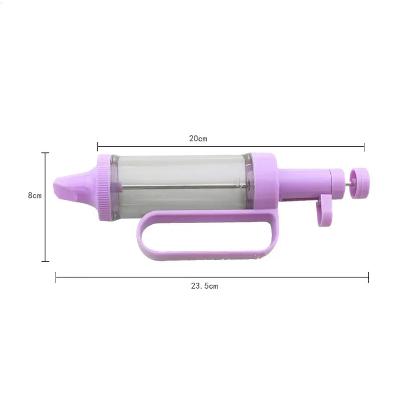 Afralia™ Cake Cream Decorating Gun Set with Nozzles - Kitchen Baking Tools