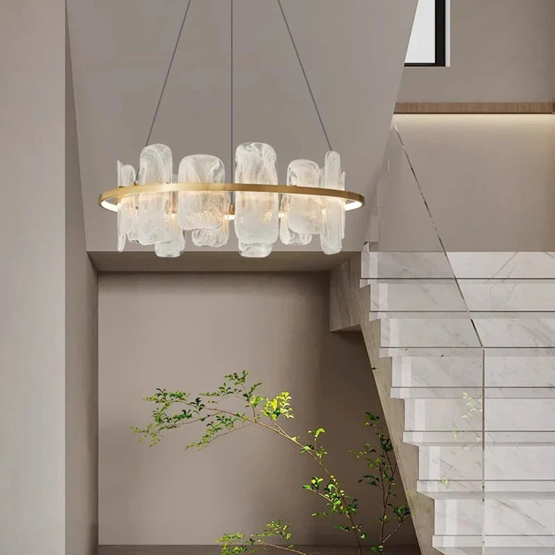 Afralia™ LED Pendant Light Chandeliers for Modern Living and Dining Rooms