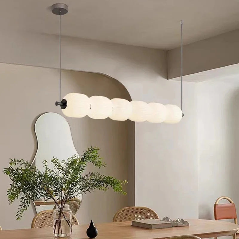 Afralia™ Nordic Simplicity LED Pendant Lights for Home Decor and Kitchen Chandelier