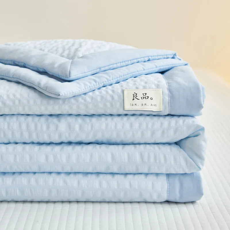 Afralia™ Ice Cream Air Bubble Yarn Summer Quilt - Grade A Blanket