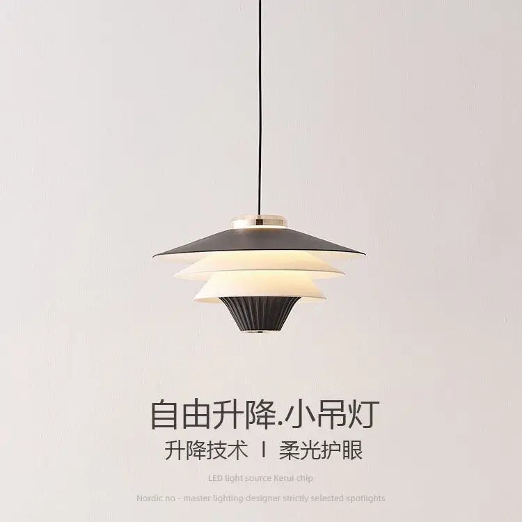 Afralia™ Cream Wind Milk Glass Pendant Lights LED E27 Modern Kitchen Island Dining