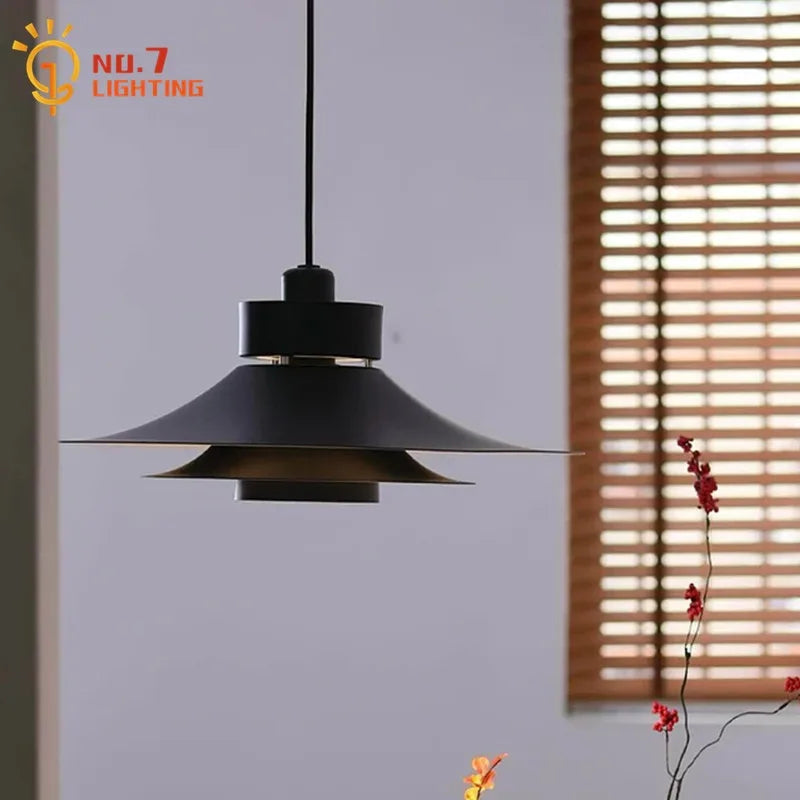 "Afralia™ Modern Flying Saucer Pendant Light - French Atmosphere Horn Hanging Lamp"