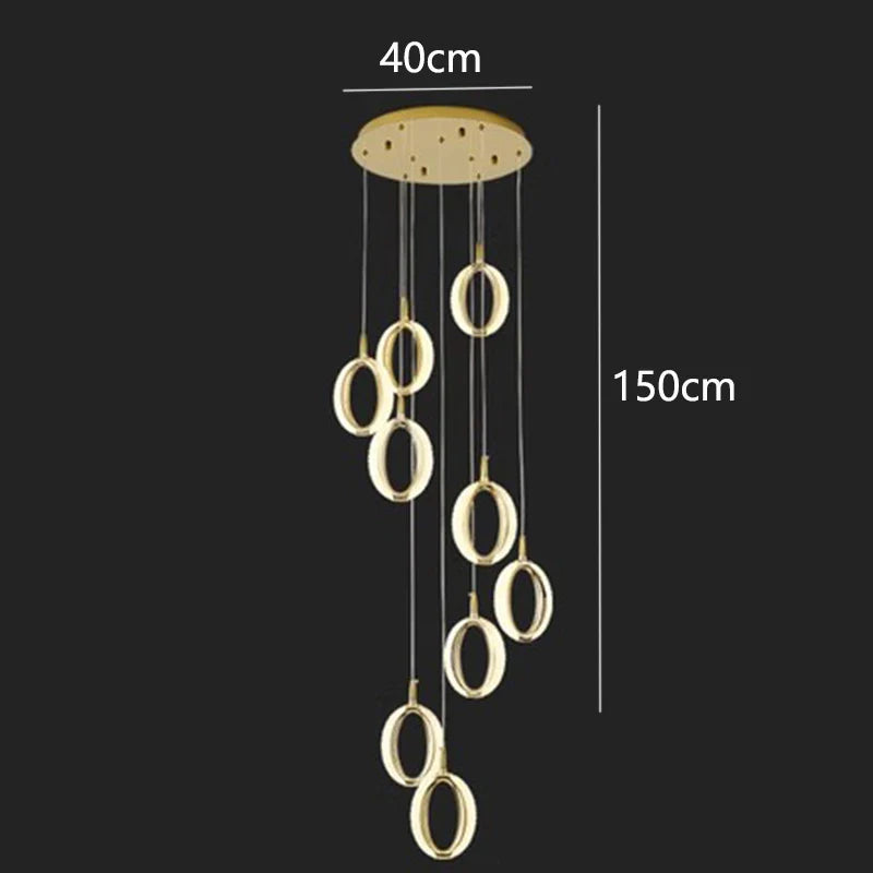 Afralia™ Vintage Pendant Ceiling Lamps Chandelier for Home Dining Room Lighting
