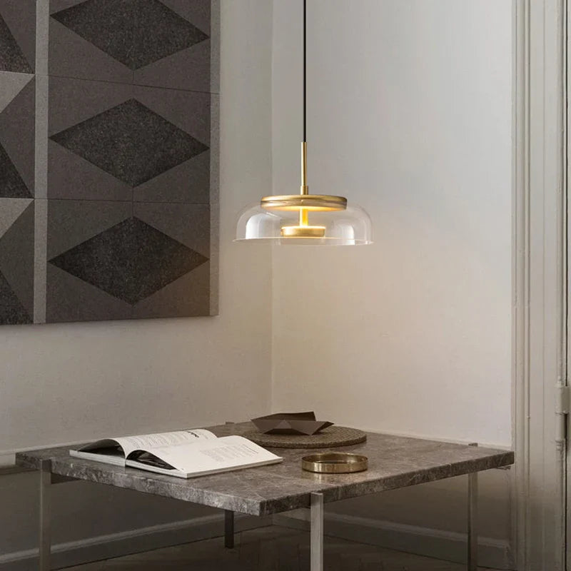 Afralia™ Nordic Minimalist LED Small Chandeliers Modern Indoor Decor Lighting