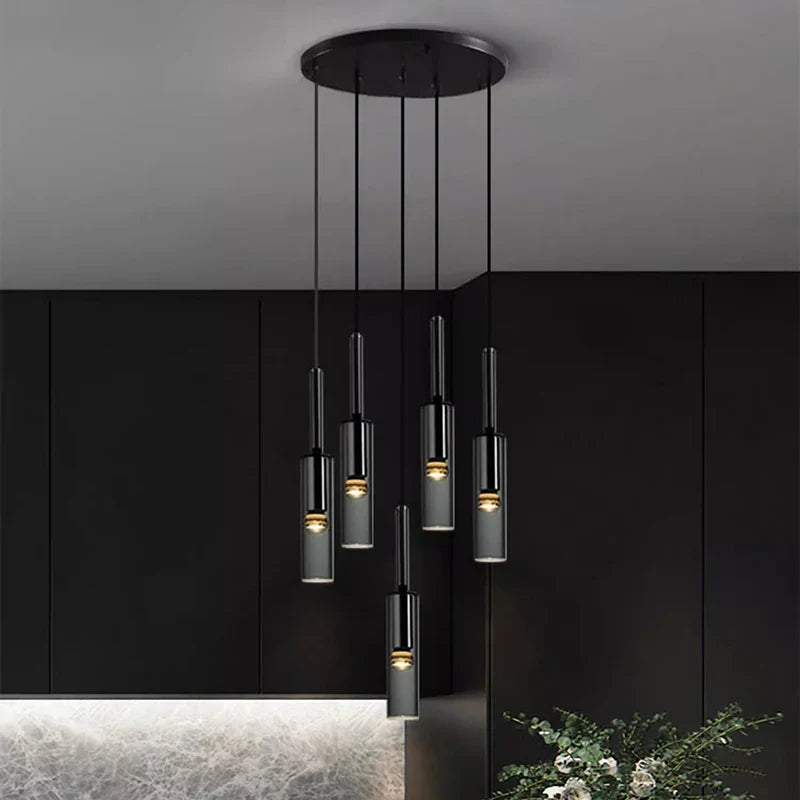 Afralia™ LED Pendant Chandeliers for Modern Home Decor and Indoor Lighting