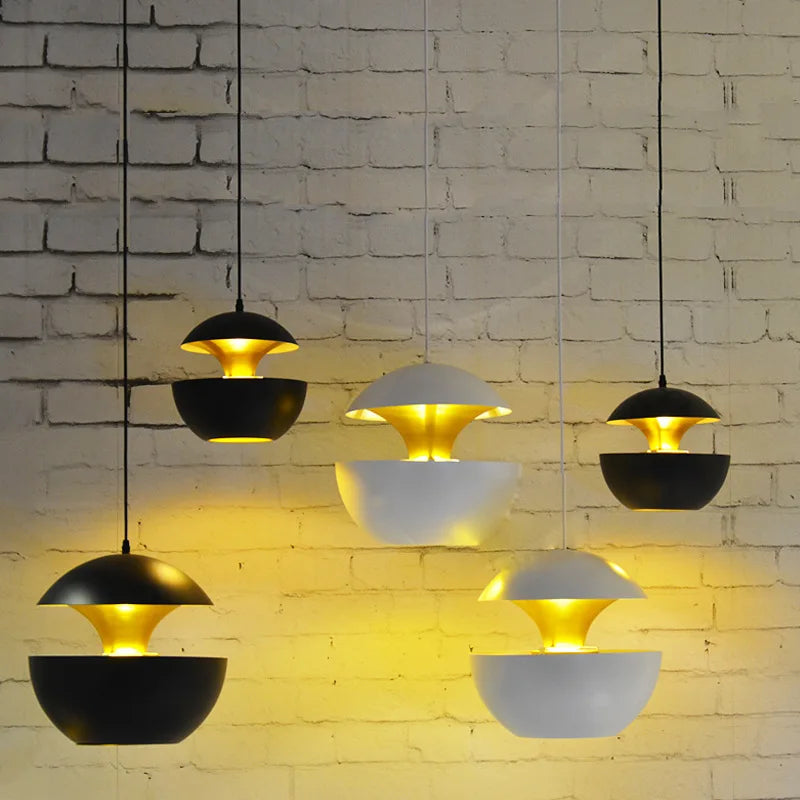 Afralia™ Industrial Style LED Pendant Light for Restaurant, Kitchen, and Home Decor