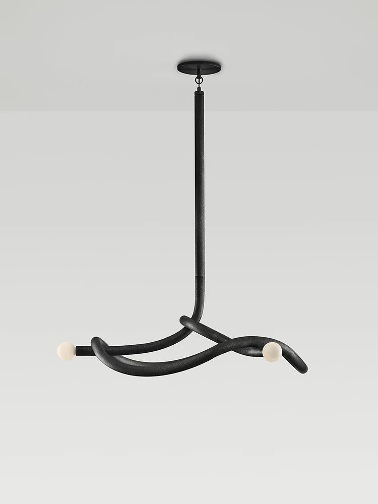 Afralia™ Art Deco Chandelier: Modern Luxury Dimmable Light for Dining and Living Room