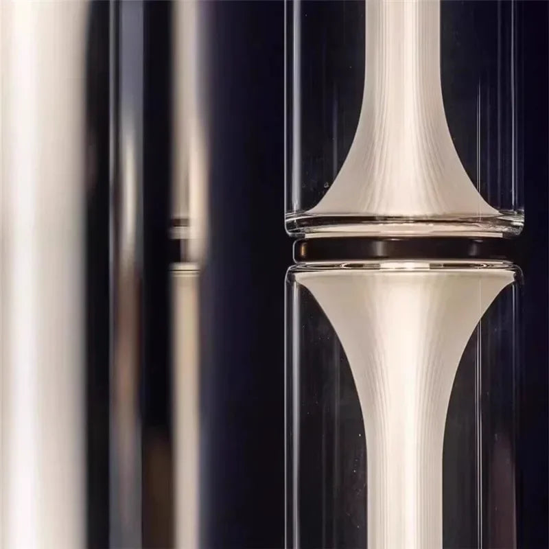 Afralia™ Modern Glass LED Floor Lamp for Home Decoration and Indoor Lighting