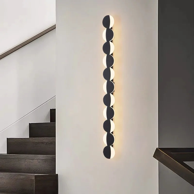 Afralia™ Spherical LED Wall Lamp for Modern Minimalist Bedroom and Living Room Decor