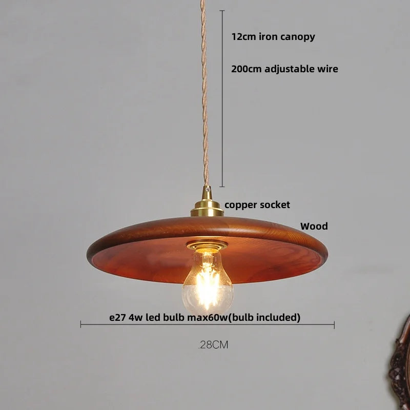 Afralia™ Nordic LED Pendant Lamp Copper Socket Adjustable Hanging Light