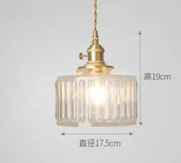 Afralia™ Blue Glass Pendant Lights for Bedroom Dinning Living Room