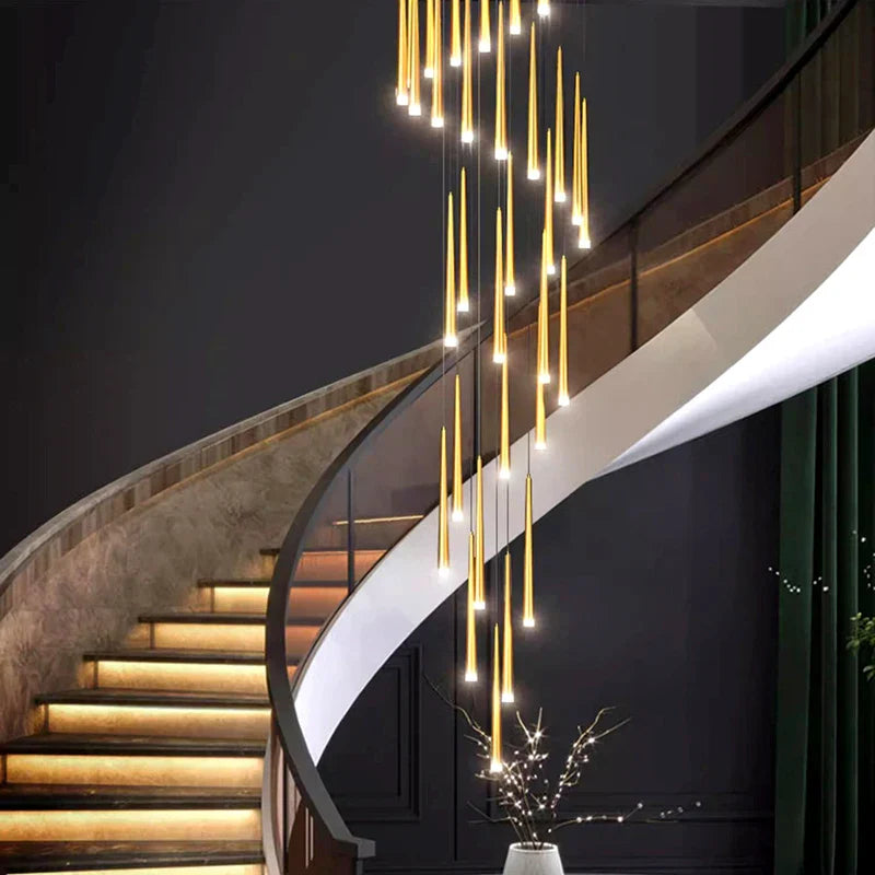 Afralia™ Modern Indoor Pendant Lighting Chandelier for Living Room Chamber