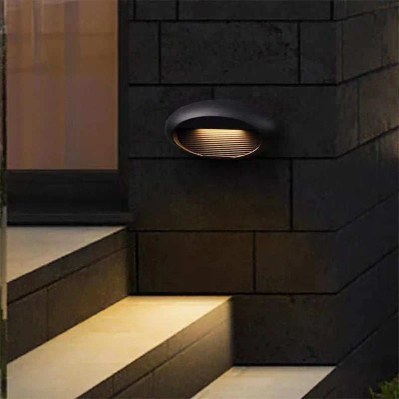 Afralia™ Outdoor Waterproof LED Wall Lamp 3W Garden Porch Light Step Lights