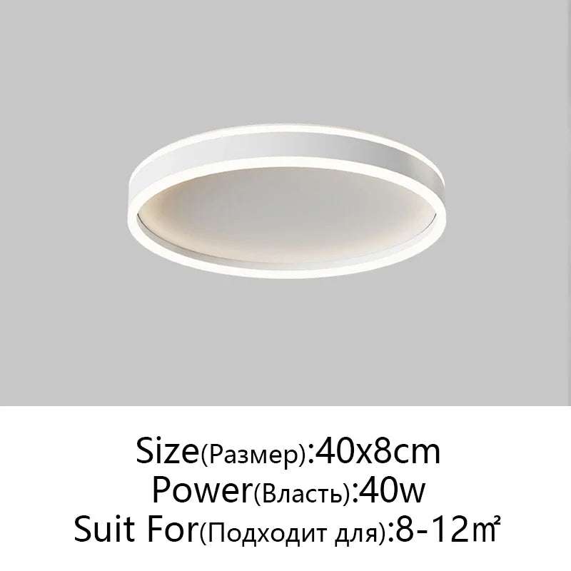 Afralia™ LED Pendant Light Ceiling Lamp Living Room Kitchen Dining Minimalist Decor