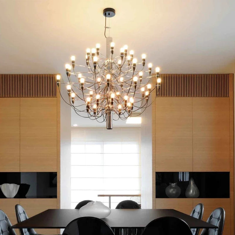 Afralia™ Modern LED Chandelier Pendant Light for Home Kitchen Room Décor.