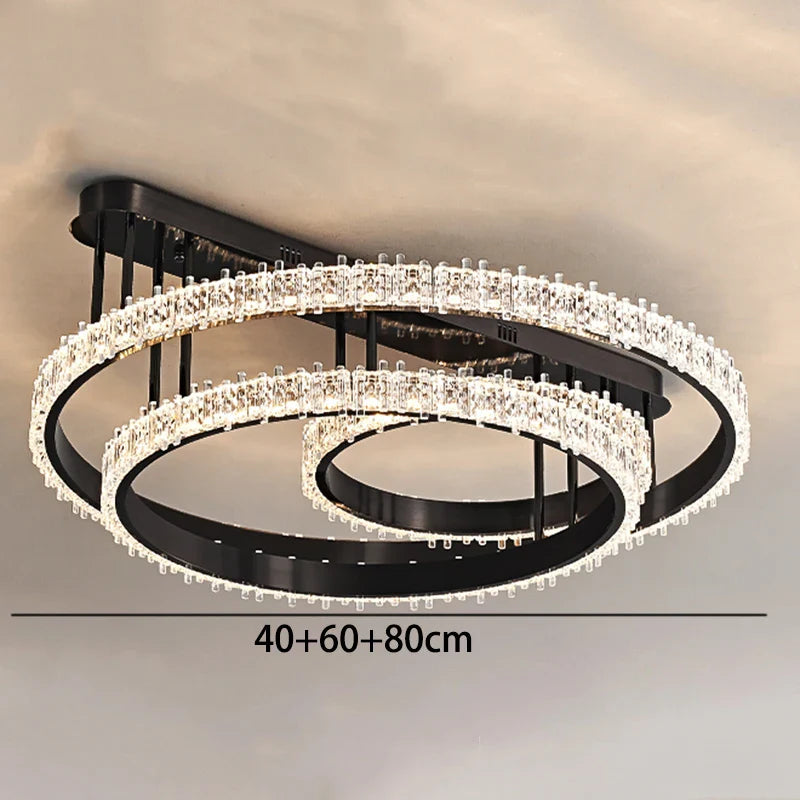 Afralia™ Nordic Smart LED Ceiling Lights for Home Bedroom Living Room Indoor Lighting