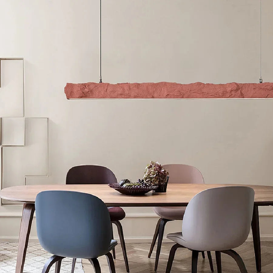 Afralia™ LED Strip Chandelier Pendant Lights for Dining Room and Bar