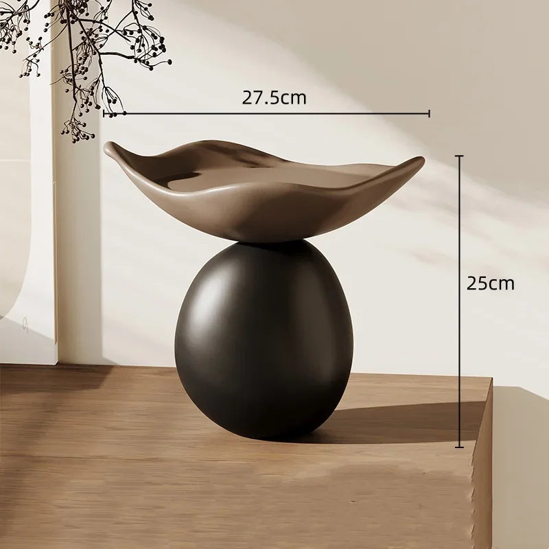 Afralia™ Mushroom Wave Desktop Tray for Home Decor & Organization