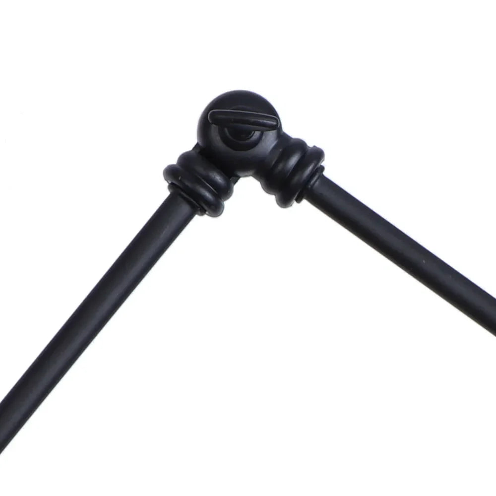 Afralia™ Black Vintage Wall Lamp White Glass Industrial Swing Arm Adjustable Bedside