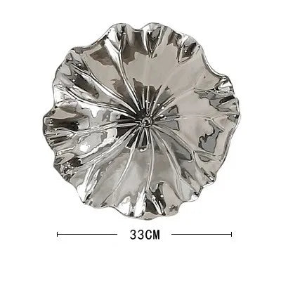 Afralia™ Ceramic Goldfish Lotus Leaf Wall Decoration Set