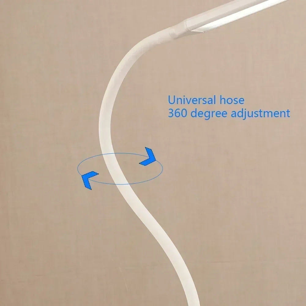 Afralia™ Rechargeable Clip-On Desk Lamp LED Light Bed Reading Book Night Light