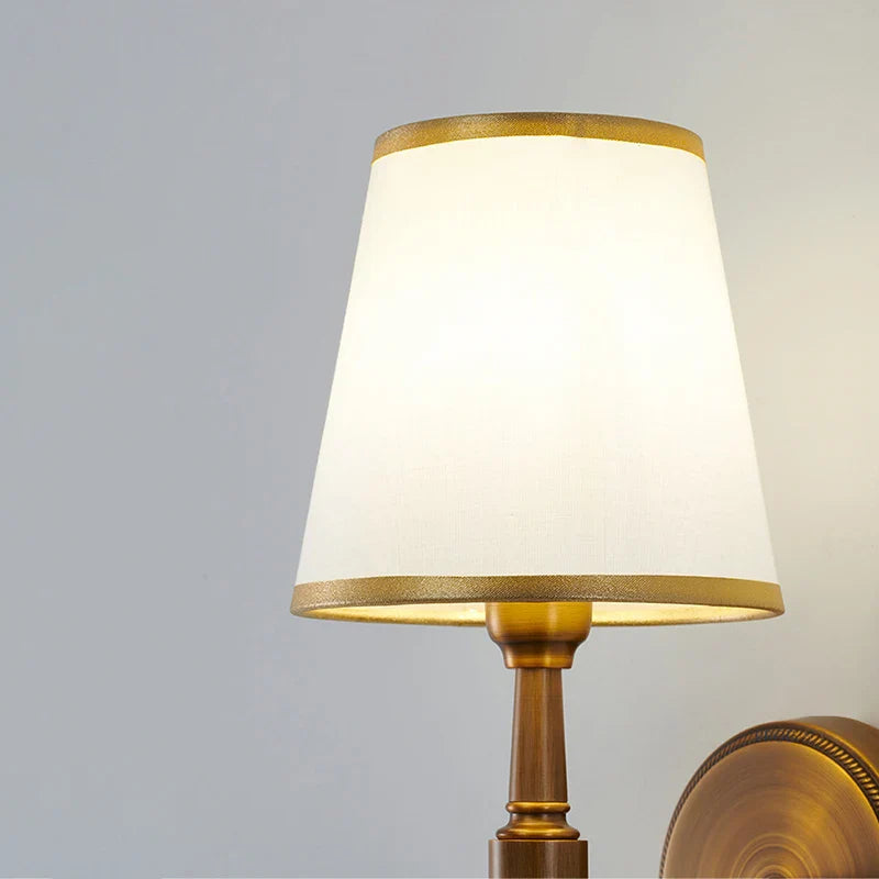 Afralia™ Classic Crystal Wall Lamp: Retro Light, Simple Design, Perfect for Living Room and Bedroom