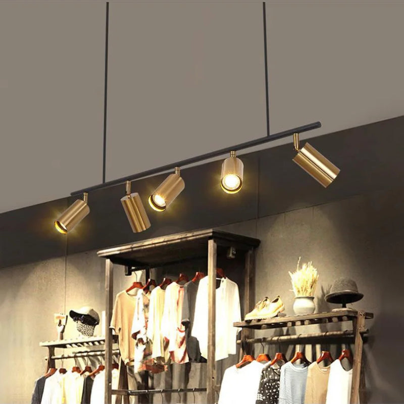 Afralia™ Modern LED Pendant Lights for Kitchen Island Dining Room Chandelier Spotlight Table Lampara