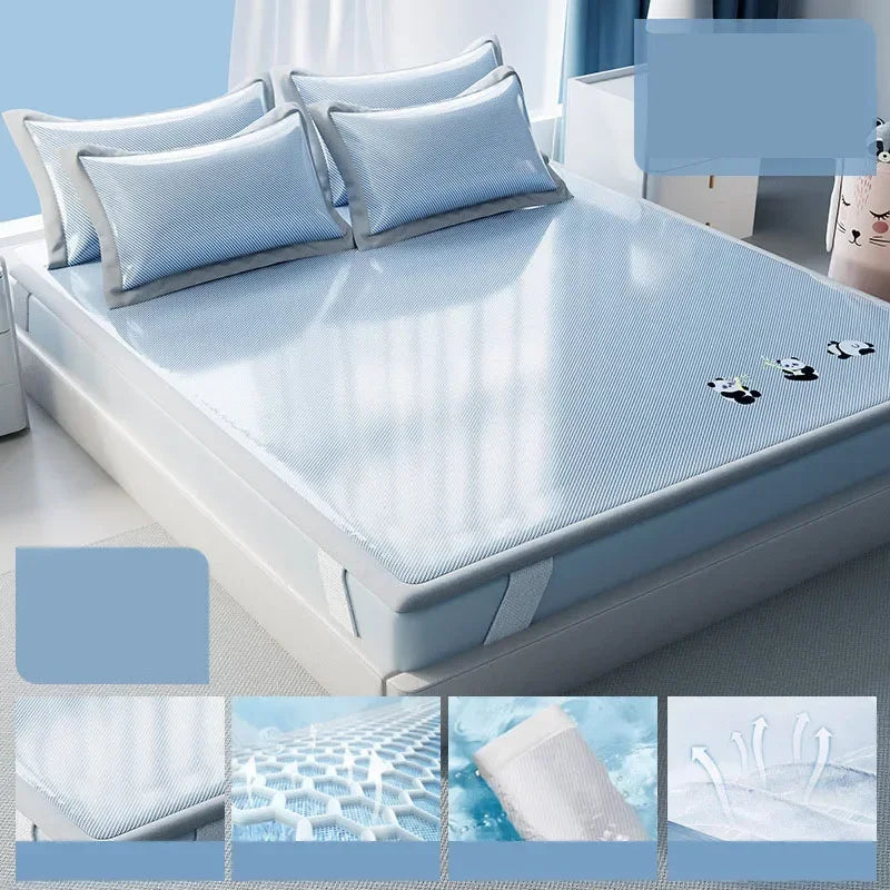 Afralia™ Cooling Antibacterial Mattress: High-quality, Skin-friendly, Breathable, Foldable, Summer Mat Protector