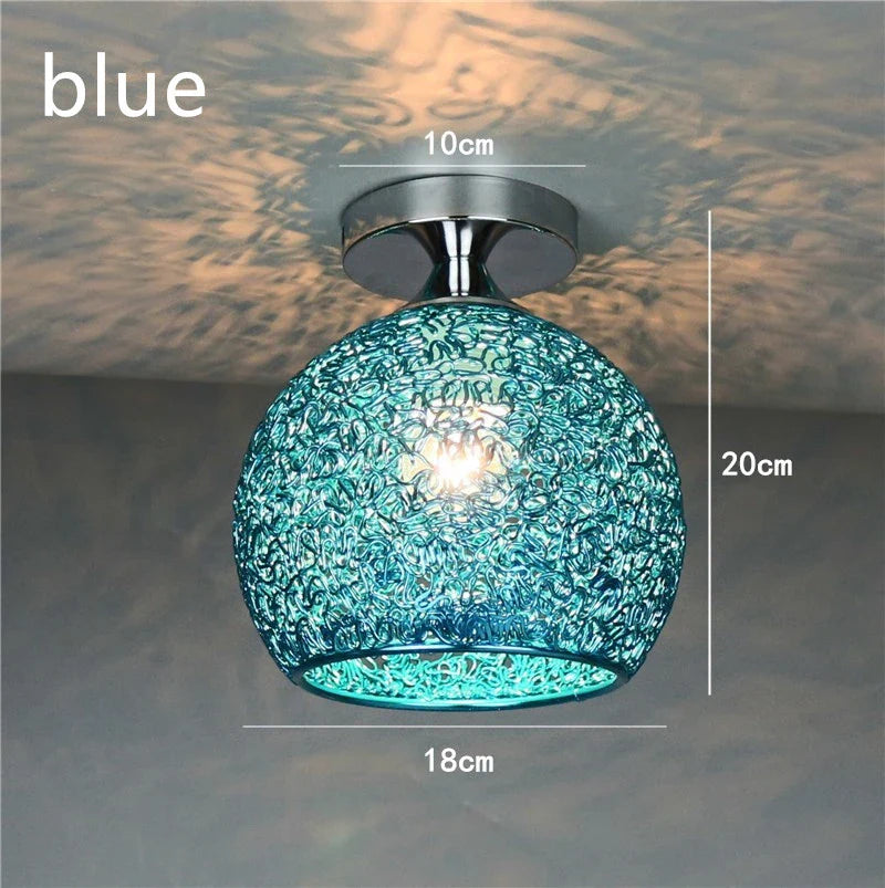 Afralia™ Metal Ball LED Ceiling Lights for Stylish Indoor Home Decor