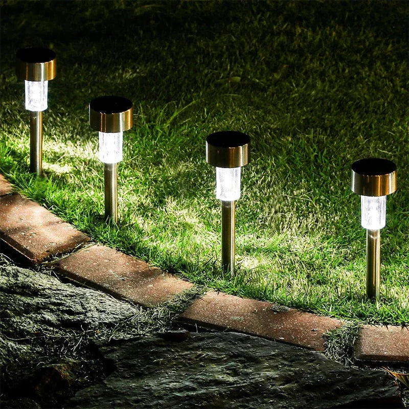 Solar-Powered Lantern Landscape Lights by Afralia™: Waterproof Garden Decoration Lighting