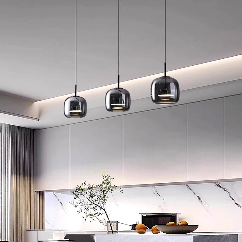 Afralia™ Modern Pendant Light Chandelier for Indoor Dining Room and Living Room