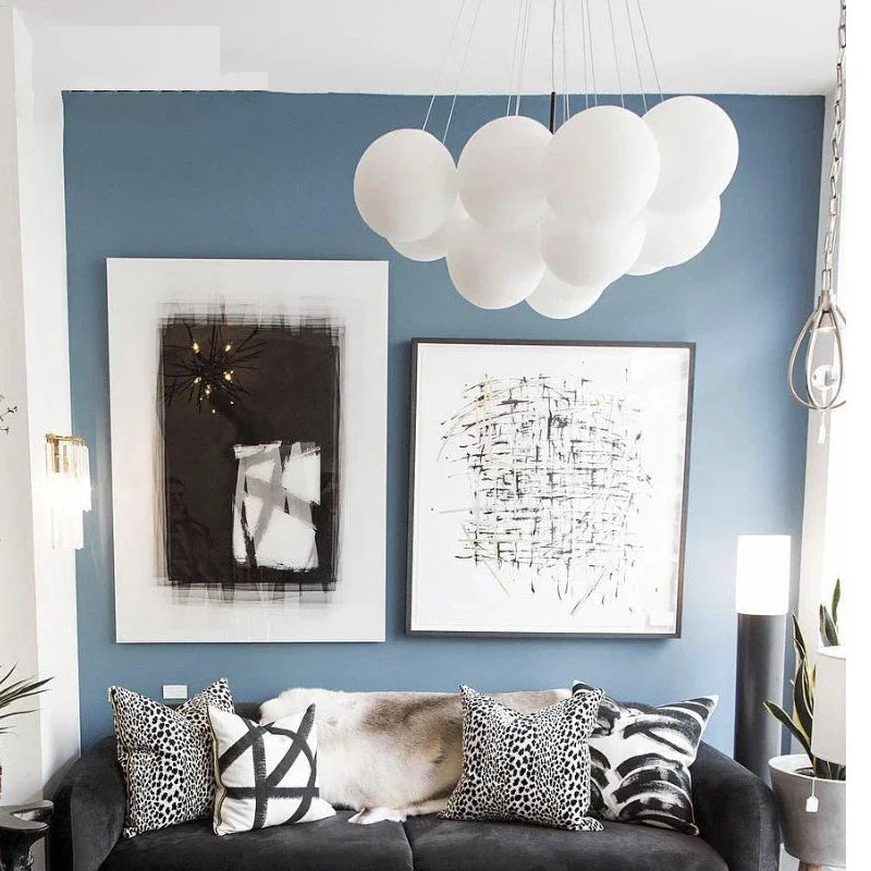 Afralia™ Modern LED Pendant Chandeliers for Living Room Dining Indoor Lighting