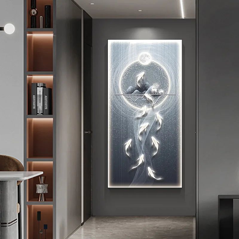 Afralia™ Modern LED Wall Lamp for Home Decor