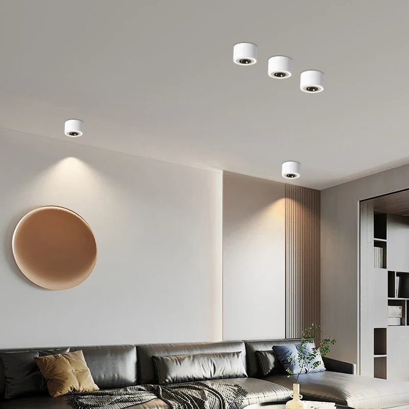 Afralia™ Square LED Ceiling Downlight for Bedroom and Living Room