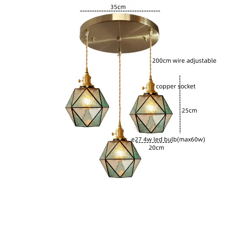 Afralia™ LED Pendant Light: Nordic Hanging Lamp for Bedroom, Dining Room, Hallway