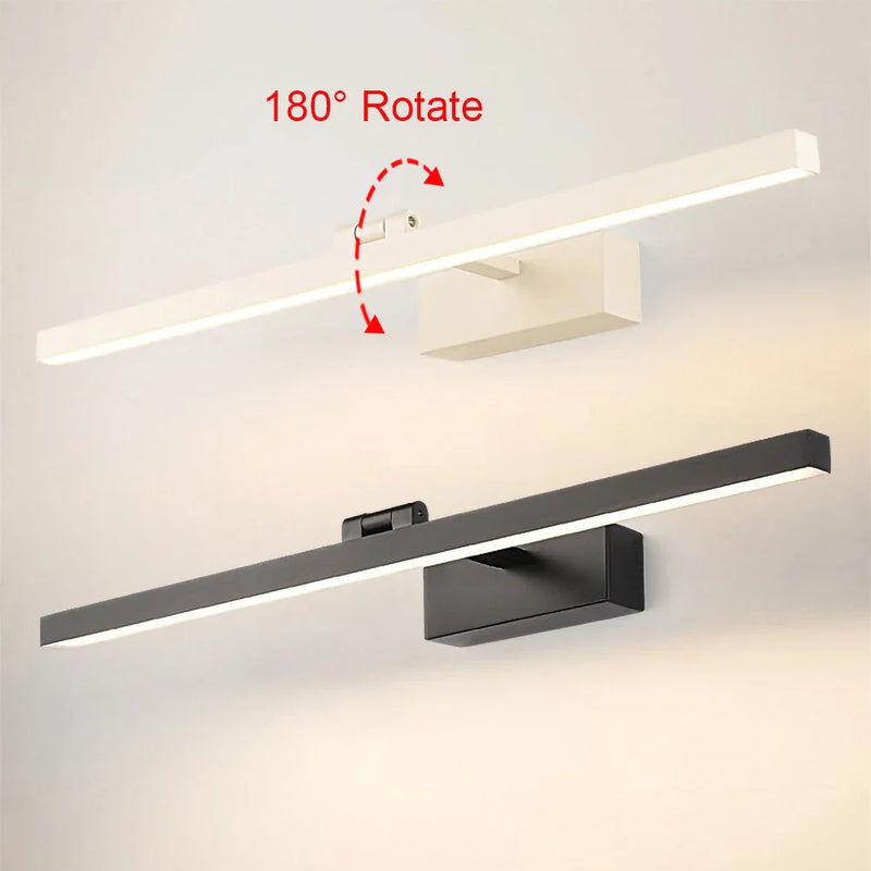 Afralia™ LED Wall Lamp Bathroom Mirror Light for Bedroom Indoor Lighting