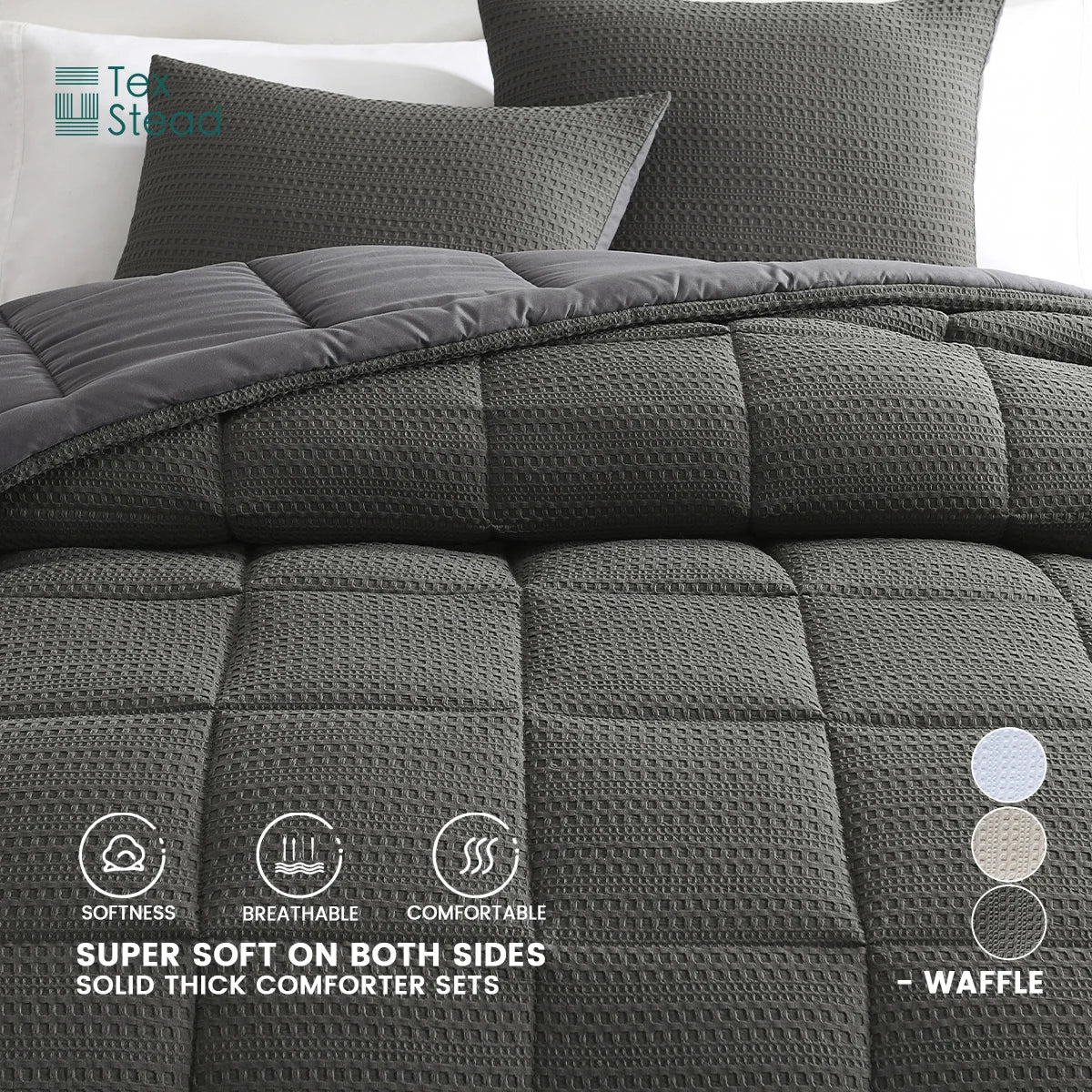 Afralia™ All Season Bed Comforter for Winter Warmth, Machine Washable